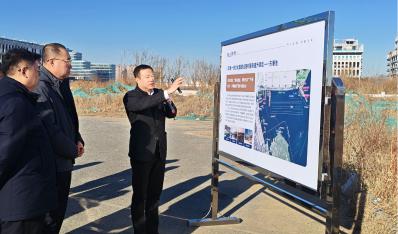 藍天集團到海上世界、夾河·幸福新城調研交流